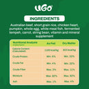 Fresh Beef Buffet With Minced Beef & Pumpkin For Adult Dog