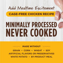 Raw Boost Shakers Chicken Recipe Meal Enhancement For Cats- 5,5 oz