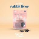 Air Dried Rabbit Liver Dog and Cat Treats - 85gr