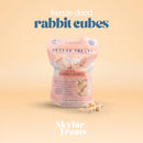 Freeze Dried Rabbit Cubes Dog and Cat Treats - 85gr
