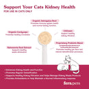 Kidney Support Probiotics Powder Health Supplement For Cats - 60gr