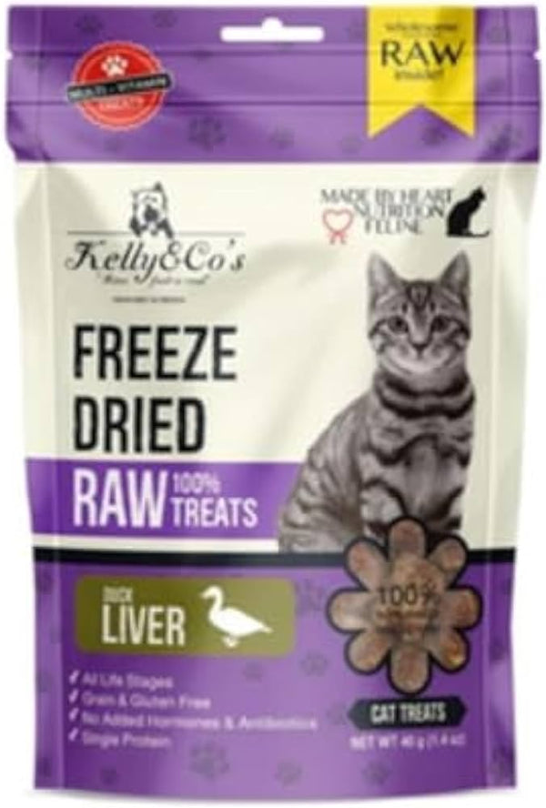 Freeze Dried Duck Liver Cat Treat