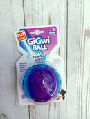 Transparant Blue Purple Ball With Squeaker Dog Toy