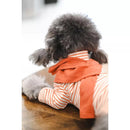 Orange Striped Top Shirt Clothes