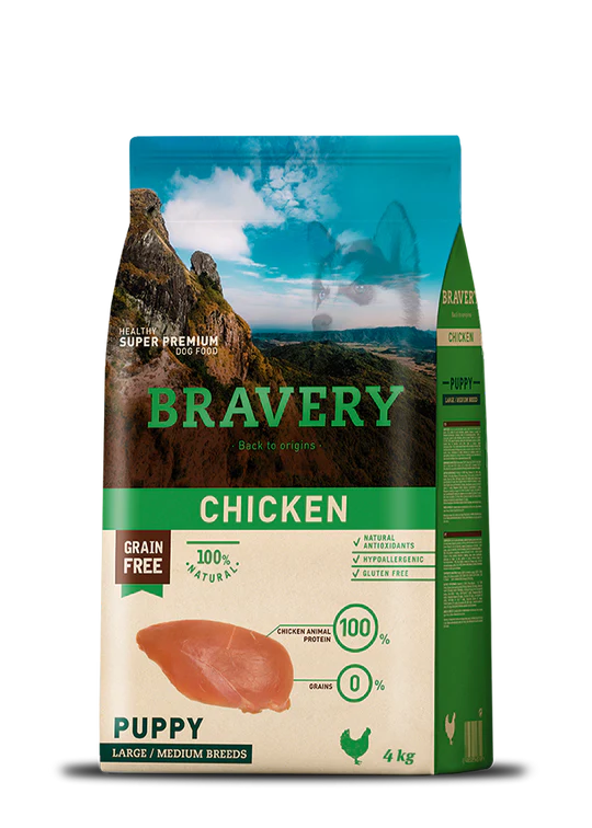Grain-Free Chicken Large/Medium Breed Puppy Dry Dog Food