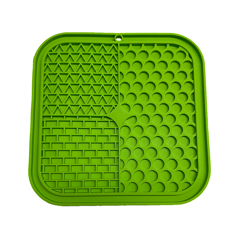 Square Shape Puzzle with Hanging Hole Slow Feeder for Pets