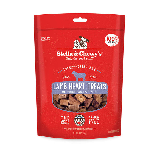 Single Ingredient Lamb Heart Freeze-Dried Cat Dog Treats
