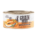 Grain Free Shredded Chicken & Salmon In Gravy Canned Cat Food