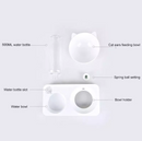 Automatic Feeder Double Bowl Raised Stand Dish Bowls