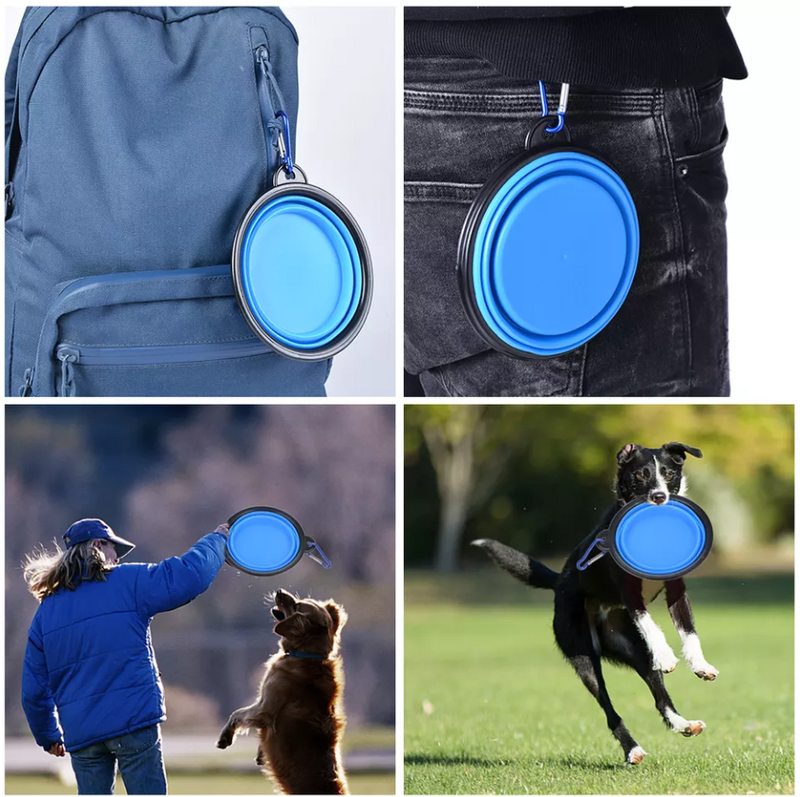 Foldable Travel Bowl for Dogs and Cats 1000ml
