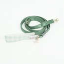 Gingham Hands-Free Dog Leash