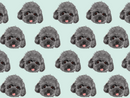Silver Poodle Pet Blanket