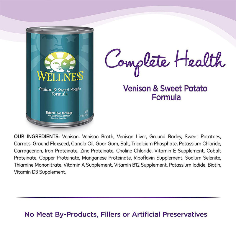 Complete Health Venison & Sweet Potato Canned Dog Food