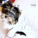 Luxurious Pajamas Blue Dog Cat Apparel