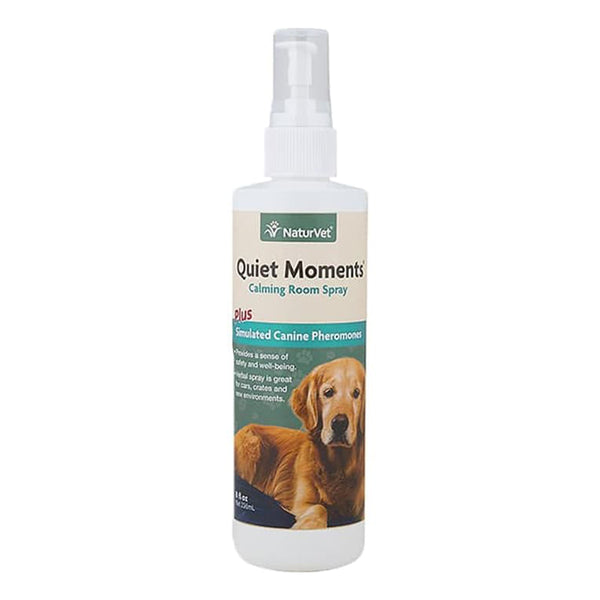Quiet Moments Canine Herbal Calming Spray for Dogs, 8fl oz