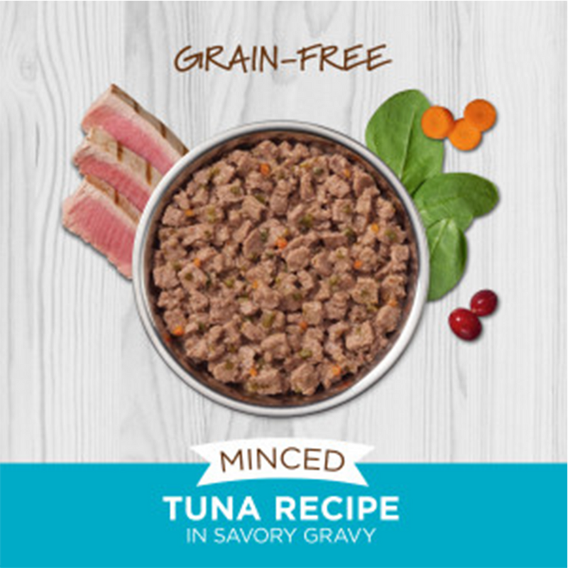 Minced Tuna in Savory Gravy Recipe Wet Cat Food