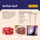Grain Free Buffalo Buff Cooked Dog Food