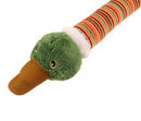 Crunchy Duck Neck Plush Friendz With Bone & Squeaker Dog Toy