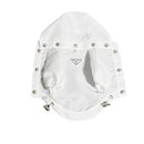 Prada White Raincoat