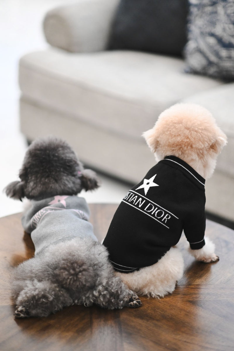 Chasetian Dogior Black Dog Sweater