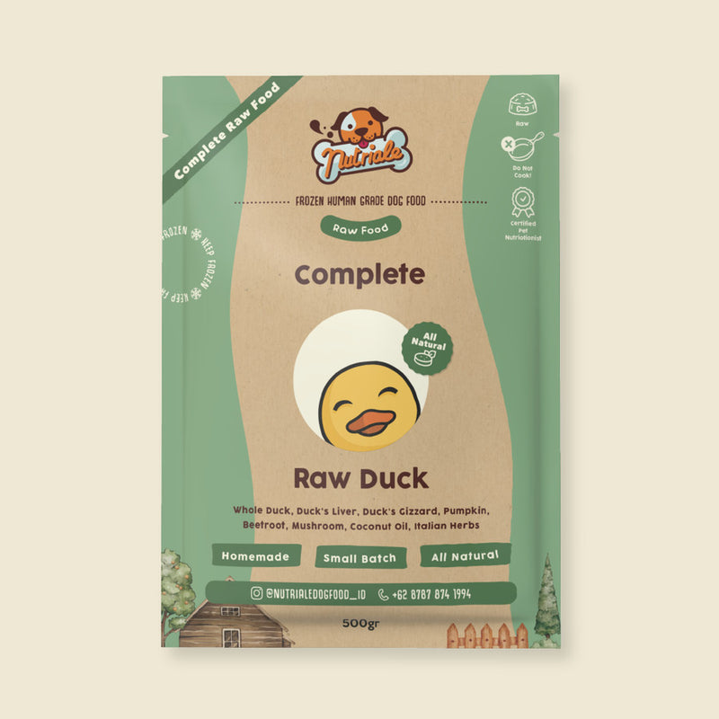 Nutriale Complete And Balance Duck Raw Dog Food