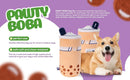 Boba Bubble Tea Squeaker Dog Toy