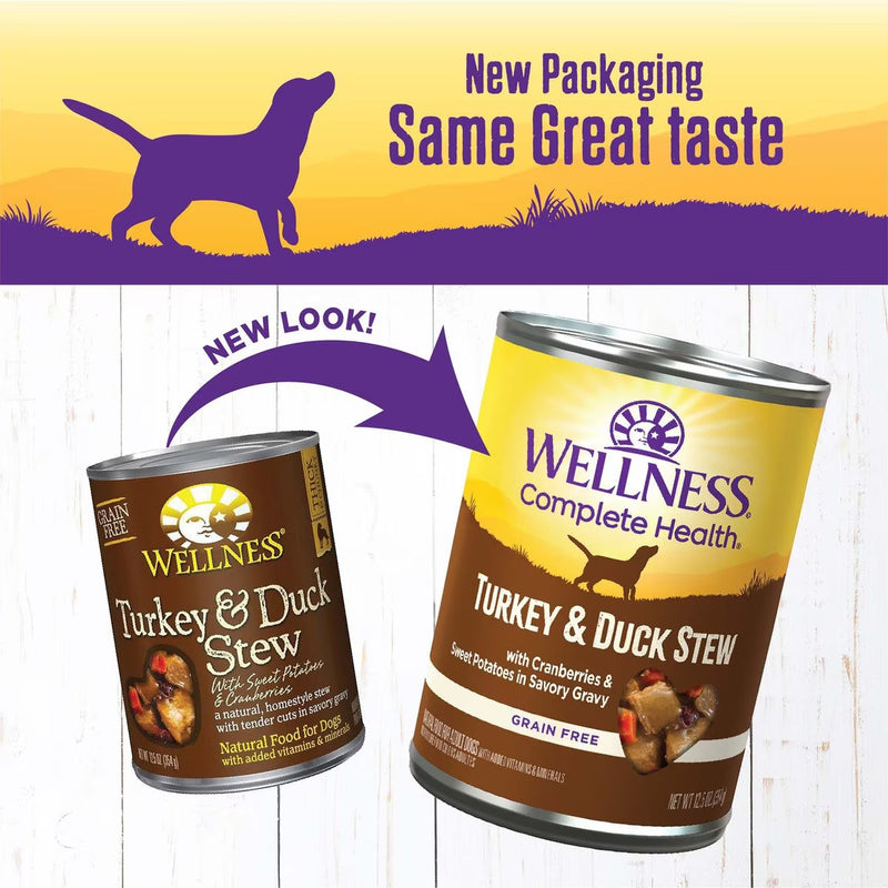 Complete Health Turkey & Duck Stew with Sweet Potatoes & Cranberries Wet Dog Food