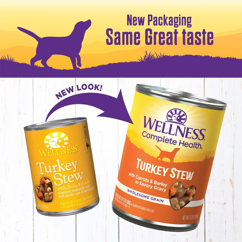 Complete Health Turkey Stew with Barley & Carrots Wet Dog Food