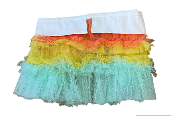 Rainbow Tutu Bib for Pets