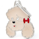 ID Tag - Friends Collection - Apricote Poodle Dog Tag | Personalized Cat Dog Tag