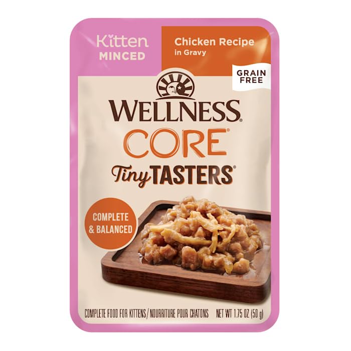 CORE Tiny Taster Kitten Minced Chicken Recipe Cat Food