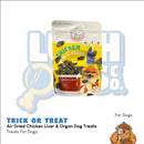 Trick or Treat Air Dried Chicken Liver & Organ Dog Treats - 50gr