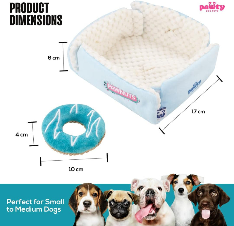 Donut Box Birthday Interactive Dog Toy