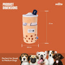 Boba Bubble Tea Squeaker Dog Toy