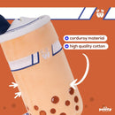 Boba Bubble Tea Squeaker Dog Toy