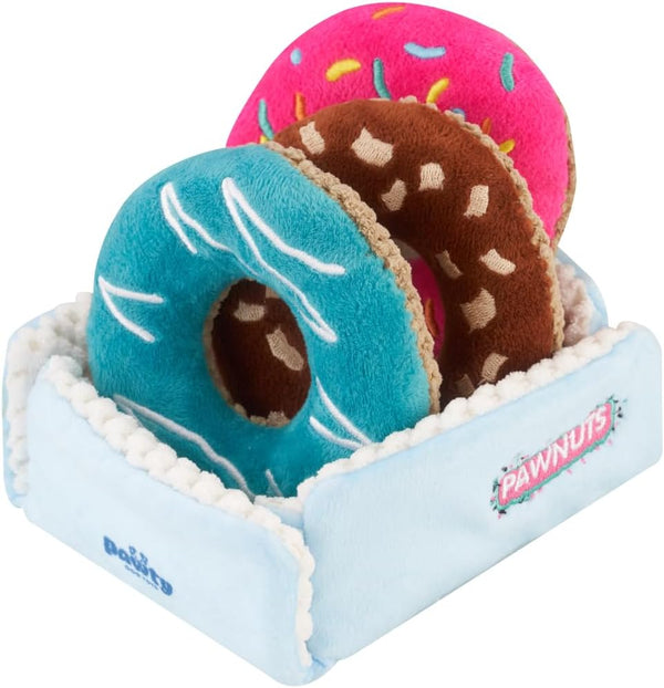 Donut Box Birthday Interactive Dog Toy