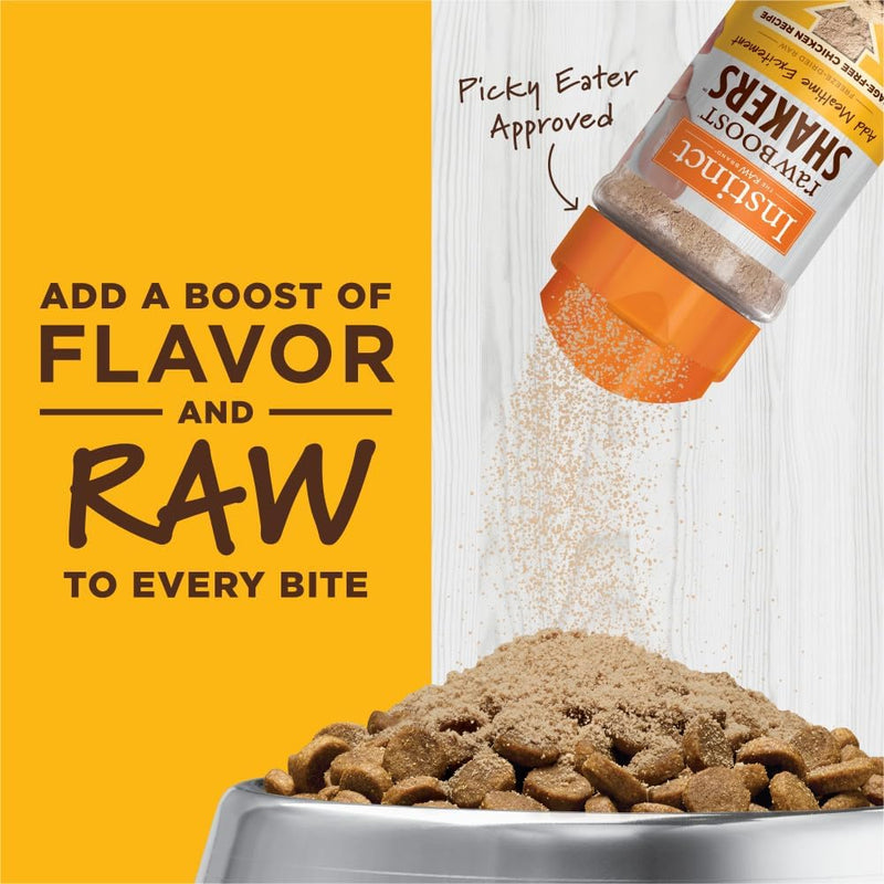 Raw Boost Shakers Chicken Recipe Meal Enhancement For Cats- 5,5 oz