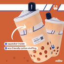 Boba Bubble Tea Squeaker Dog Toy