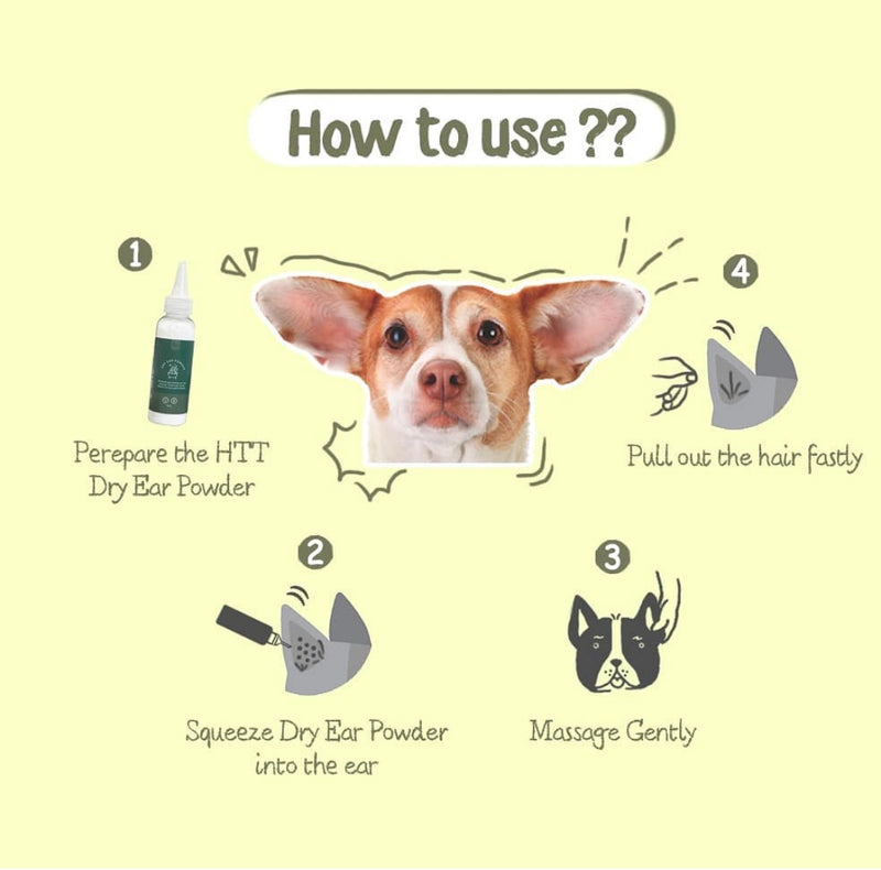 Dry Ear Powder For Pets
