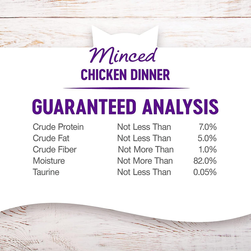 Grain Free Minced Chicken Dinner Bits in Light Gravy Cat Food