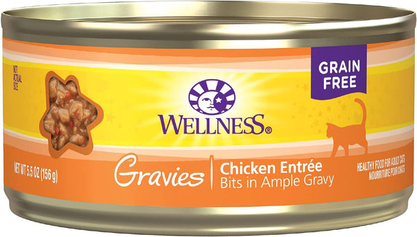 Gravies Grain Free Chicken Entree Cubes in Rich Gravy Cat Food
