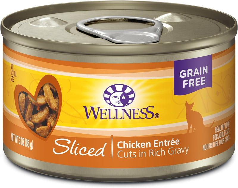 Sliced Chicken Entree Cuts in Rich Gravy Grain Free Cat Food