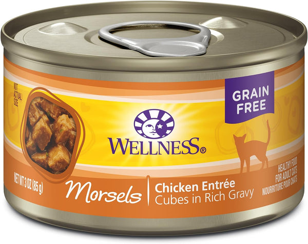 Morsels Grain Free Chicken Entree Cubes in Rich Gravy Cat Food