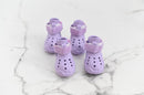 Crocsy Lilac Waterproof Rubber Dog Shoes