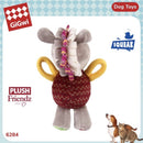Donkey Plush Friendz With Squeaker Dog Toy