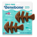 Tiny 2 Pack Salmon Flavor Fishbone Adult Dog Chew