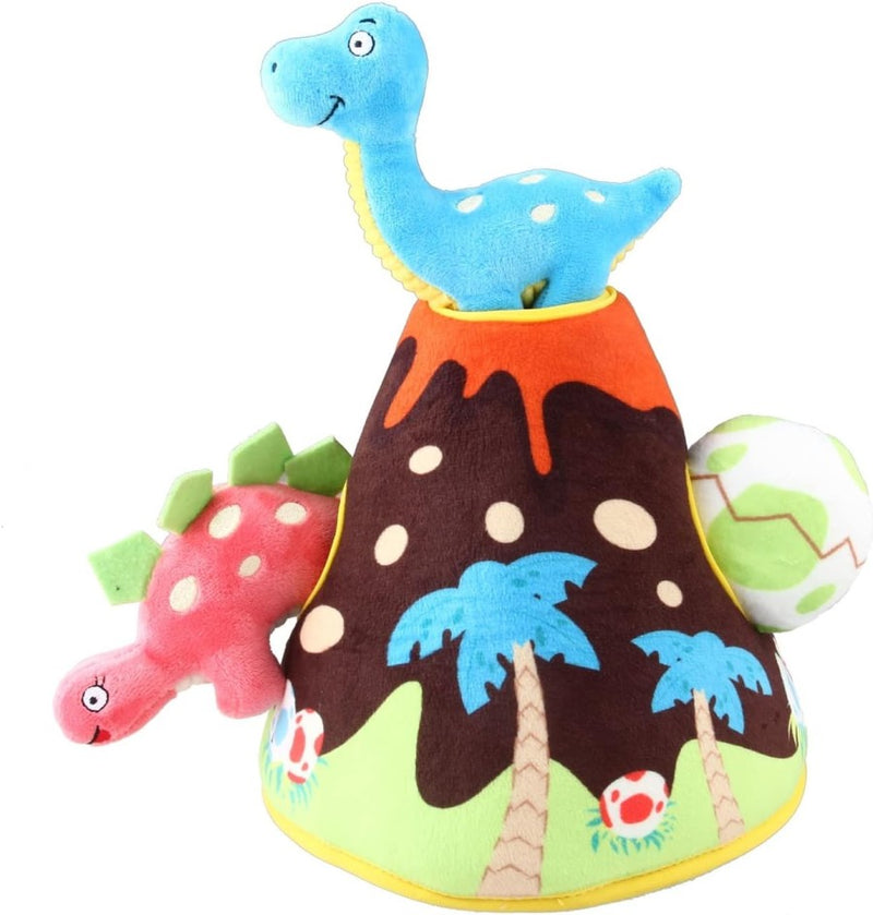 Volcano Park Hide Seek Dinosaurus Dog Toys