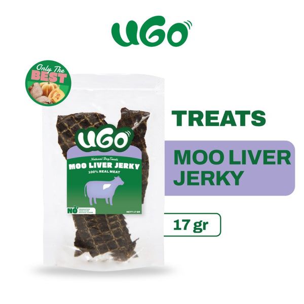 Moo Liver Jerky Natural Dog Treats