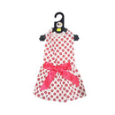 Pink Japanese Flower Cotton Dress