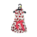 White Rose Cotton Dress for pets